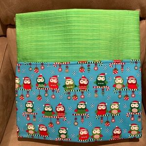 New, handmade, book pillow case.